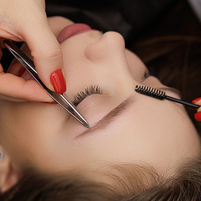 Lash Lift + Tint and Eyebrow Lamination